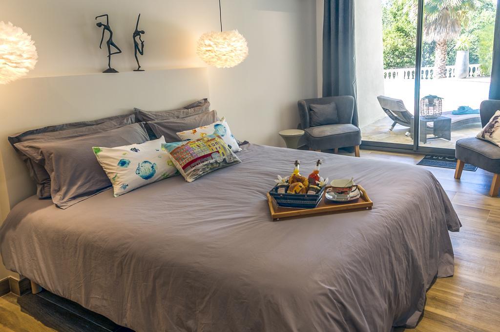 B&B Les Voiles De Valescure Chambres D'Hotes Et Son Espace Bien Etre Saint-Raphaël Pokoj fotografie